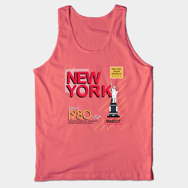 The New York Tank Top by RamsApparel08